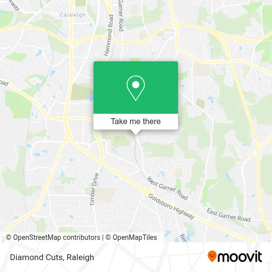 Diamond Cuts map