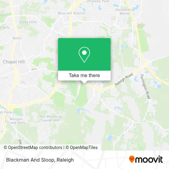 Blackman And Sloop map