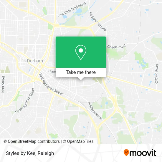 Styles by Kee map