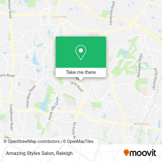 Amazing Styles Salon map