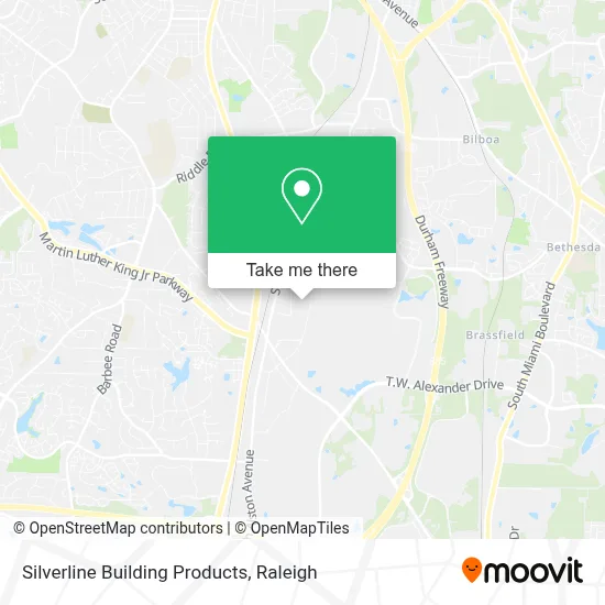 Silverline Building Products map