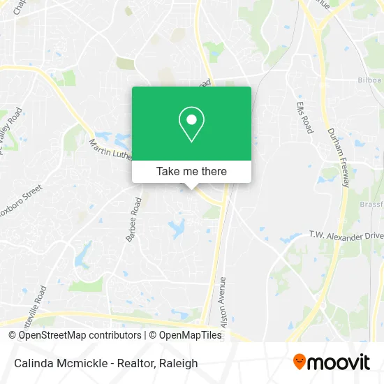Calinda Mcmickle - Realtor map