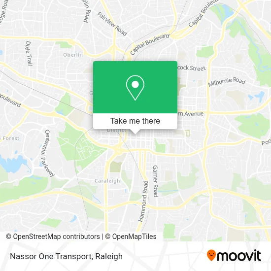 Nassor One Transport map