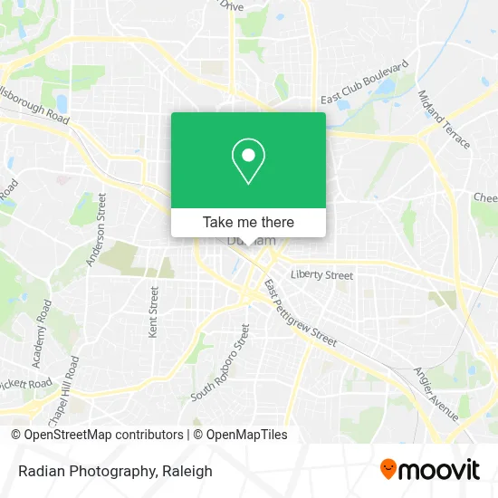 Radian Photography map