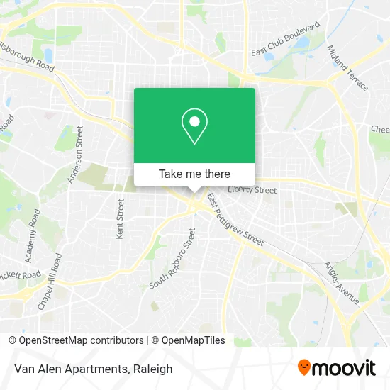 Van Alen Apartments map