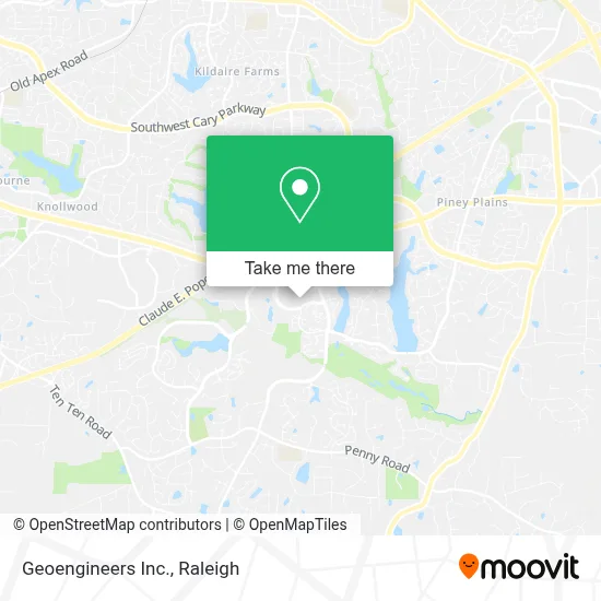 Geoengineers Inc. map