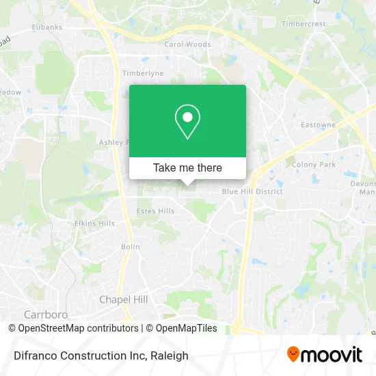 Difranco Construction Inc map