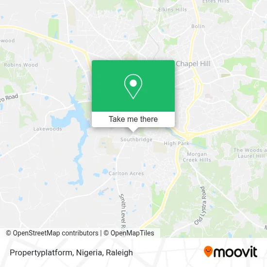 Propertyplatform, Nigeria map