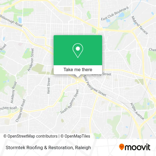 Stormtek Roofing & Restoration map