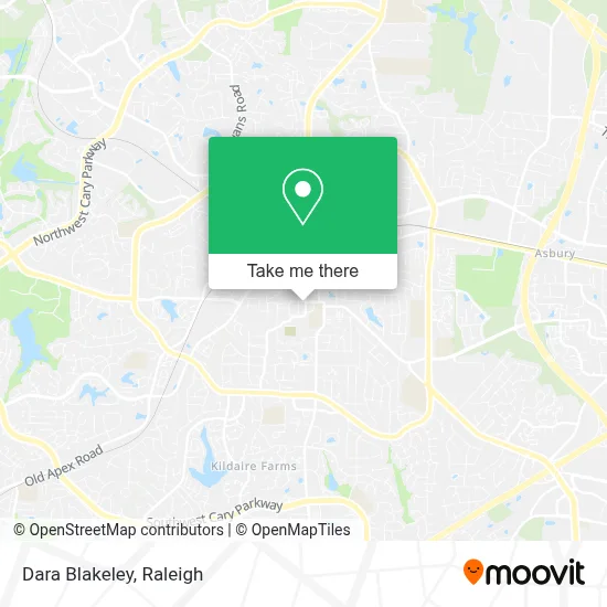 Dara Blakeley map
