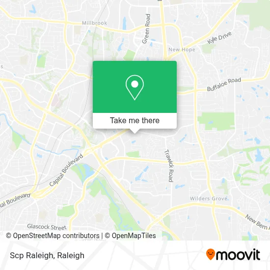 Scp Raleigh map