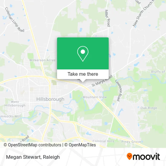 Megan Stewart map
