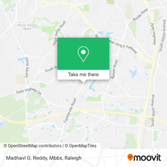 Madhavi G. Reddy, Mbbs map