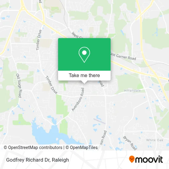 Godfrey Richard Dr map