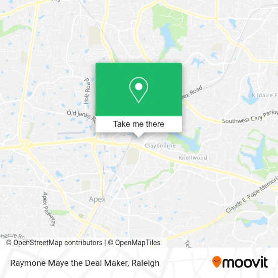 Raymone Maye the Deal Maker map