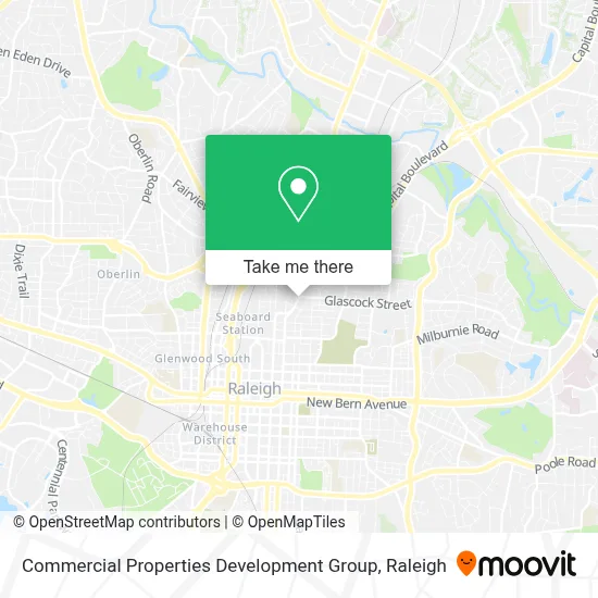 Commercial Properties Development Group map