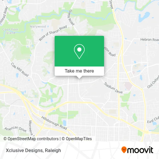 Xclusive Designs map