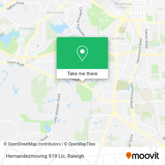 Hernandezmoving 919 Llc map