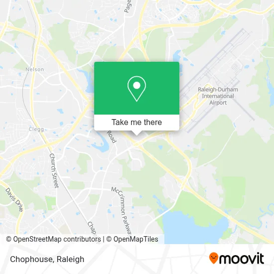Chophouse map
