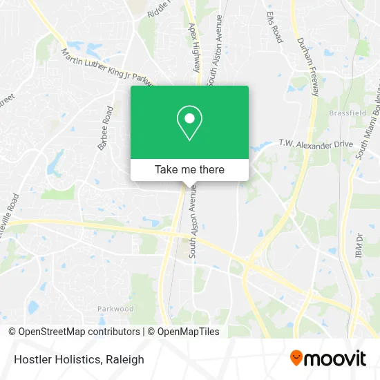 Hostler Holistics map