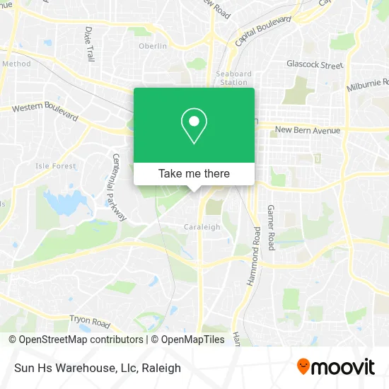 Sun Hs Warehouse, Llc map