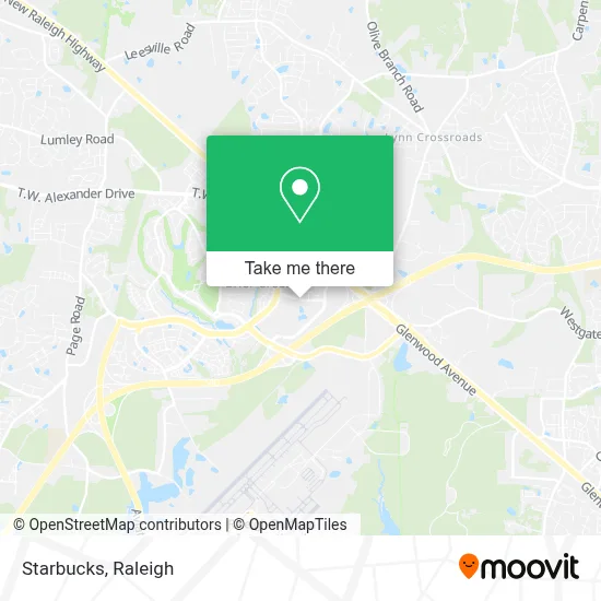 Starbucks map