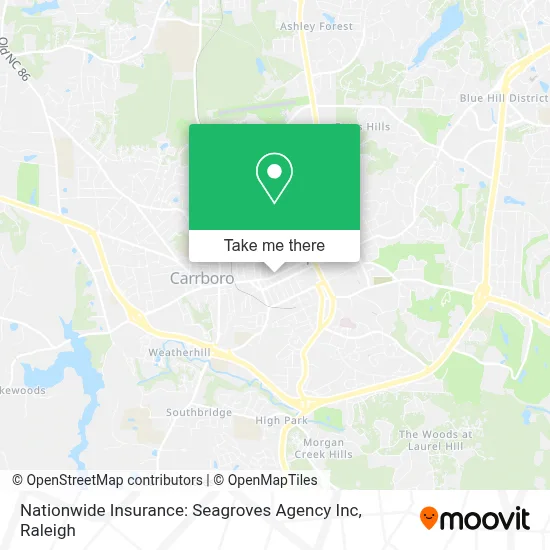 Nationwide Insurance: Seagroves Agency Inc map
