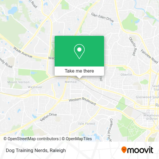 Dog Training Nerds map