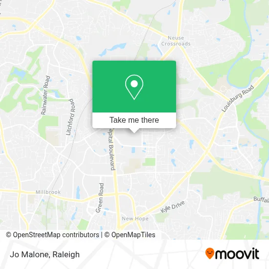 Jo Malone map