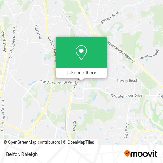 Belfor map