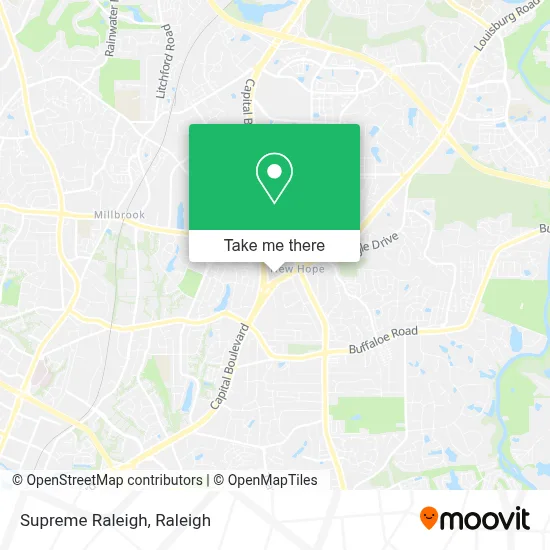 Supreme Raleigh map