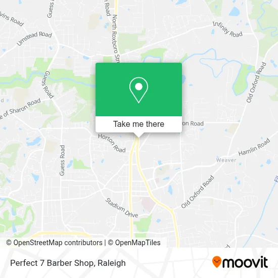 Perfect 7 Barber Shop map