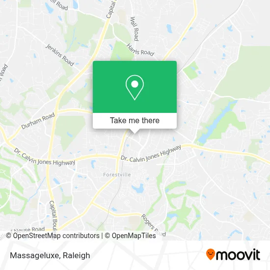 Massageluxe map