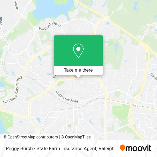Peggy Burch - State Farm Insurance Agent map