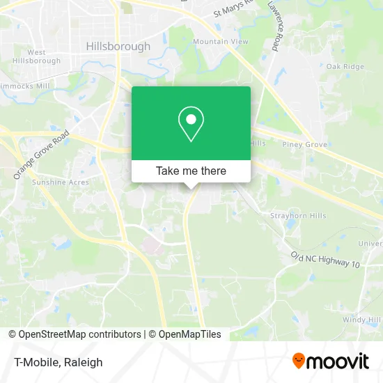 T-Mobile map