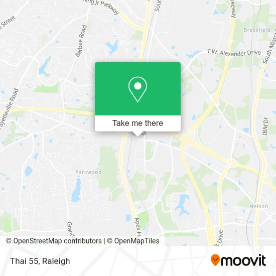 Thai 55 map