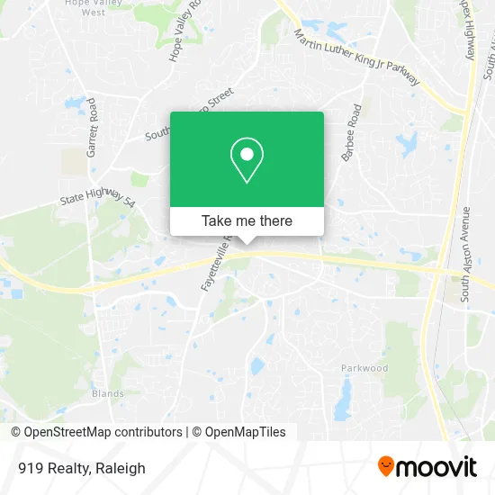 919 Realty map