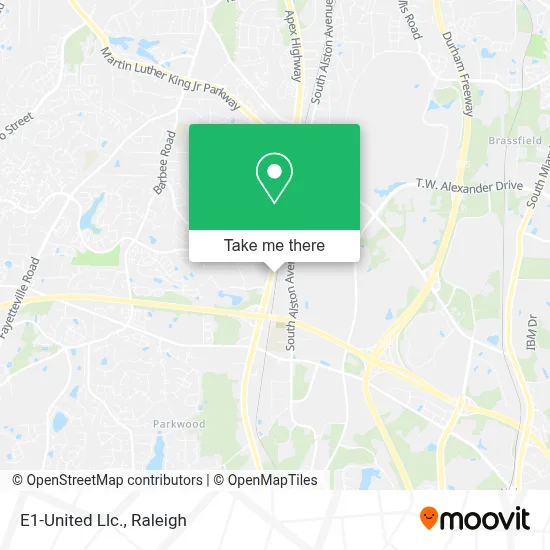E1-United Llc. map