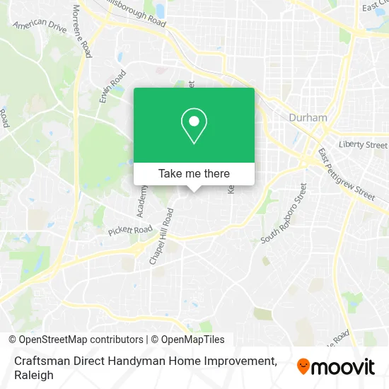 Craftsman Direct Handyman Home Improvement map