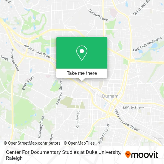 Center For Documentary Studies at Duke University map