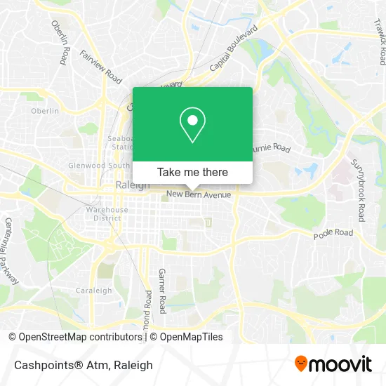 Cashpoints® Atm map