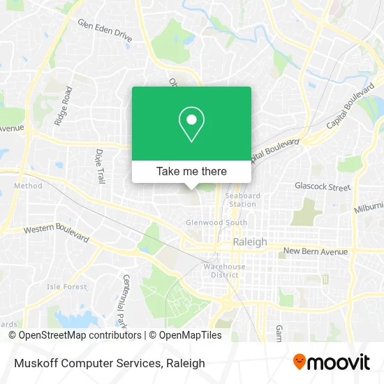 Muskoff Computer Services map