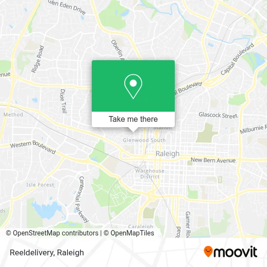 Reeldelivery map