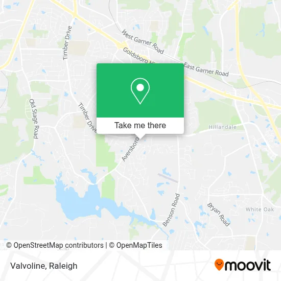 Valvoline map