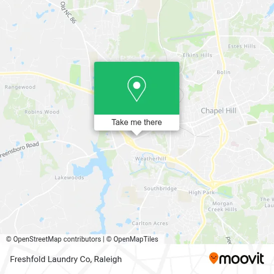 Freshfold Laundry Co map
