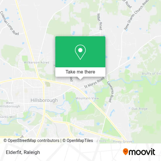 Elderfit map