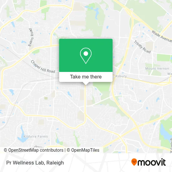 Pr Wellness Lab map
