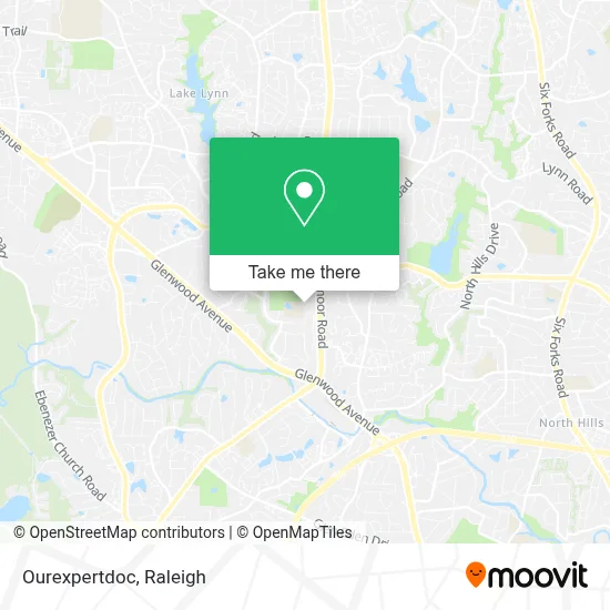 Ourexpertdoc map