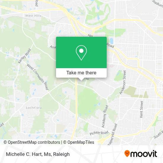 Michelle C. Hart, Ms map