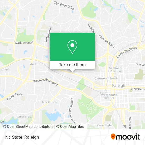 Nc State map
